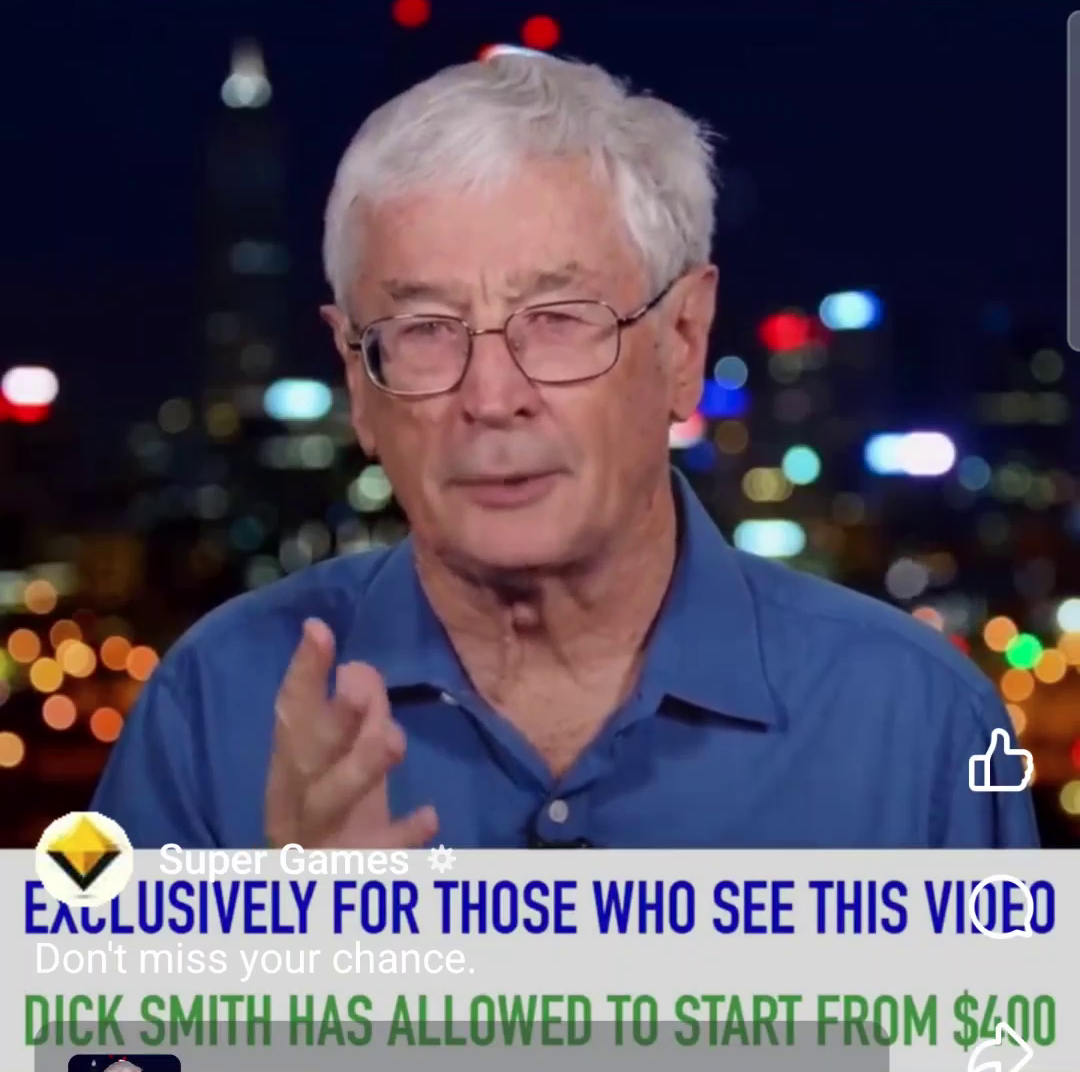 Unmasking the Latest Scam: AI and the Fake Dick Smith Video.